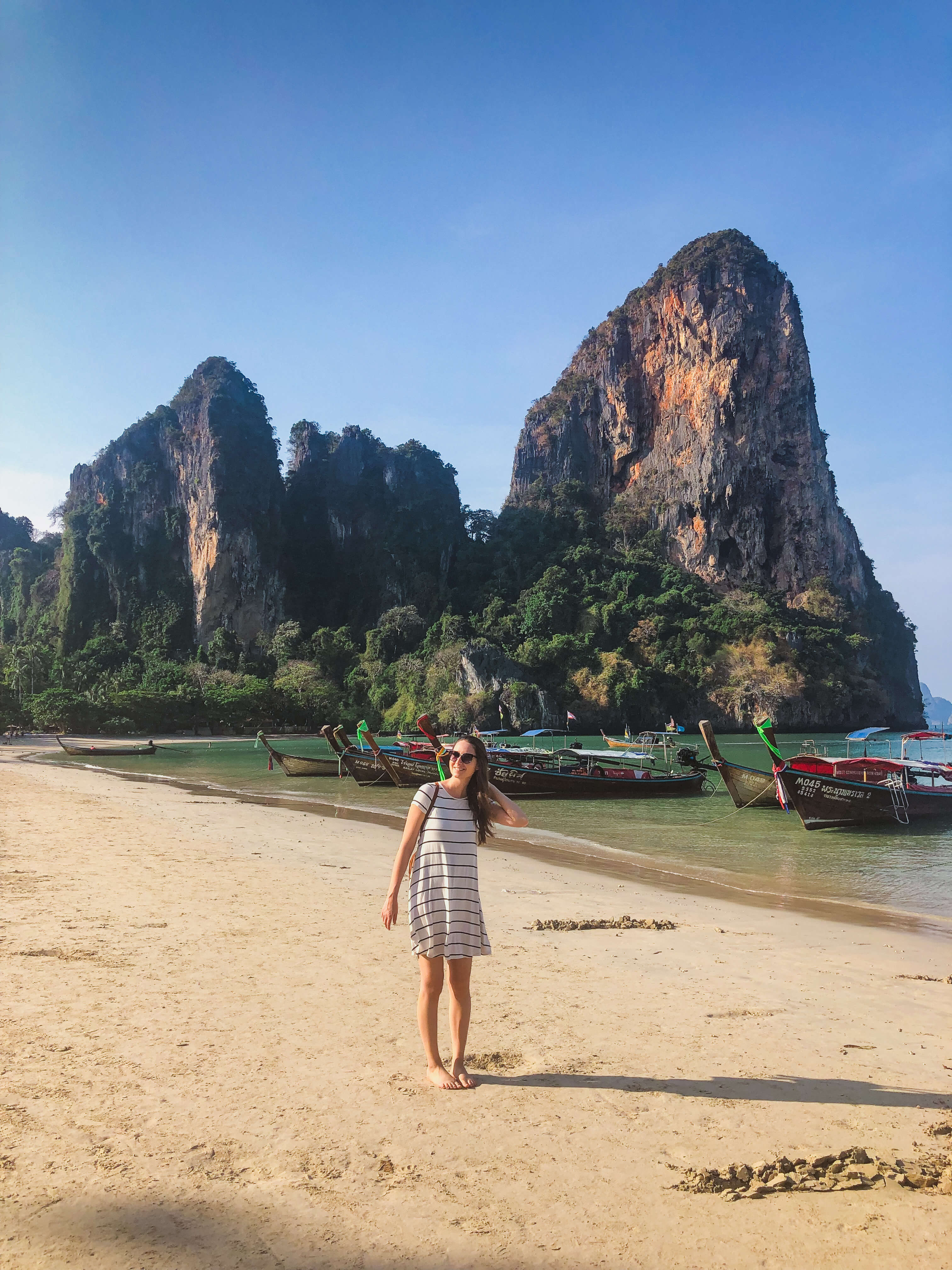 Visiting Railay Beach, Krabi