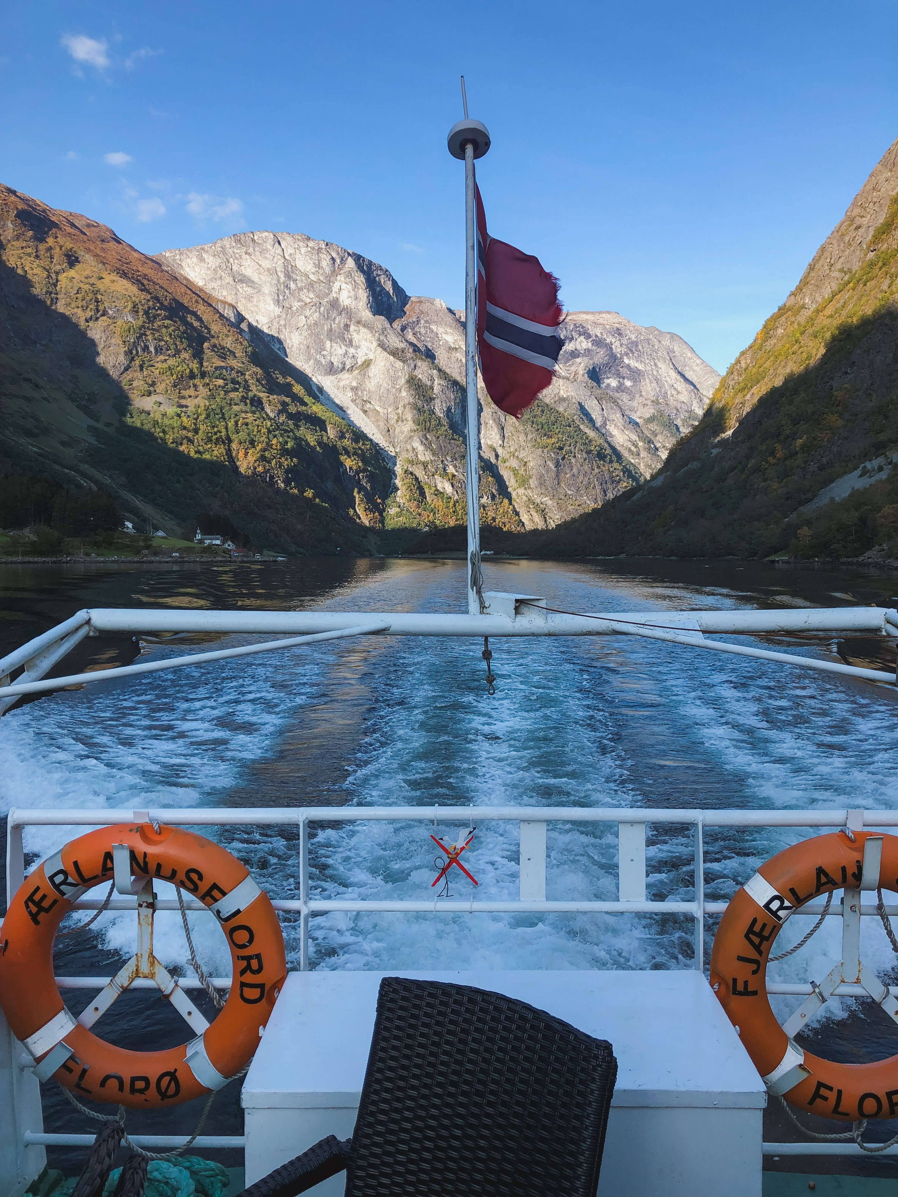 fjord cruise boat flam